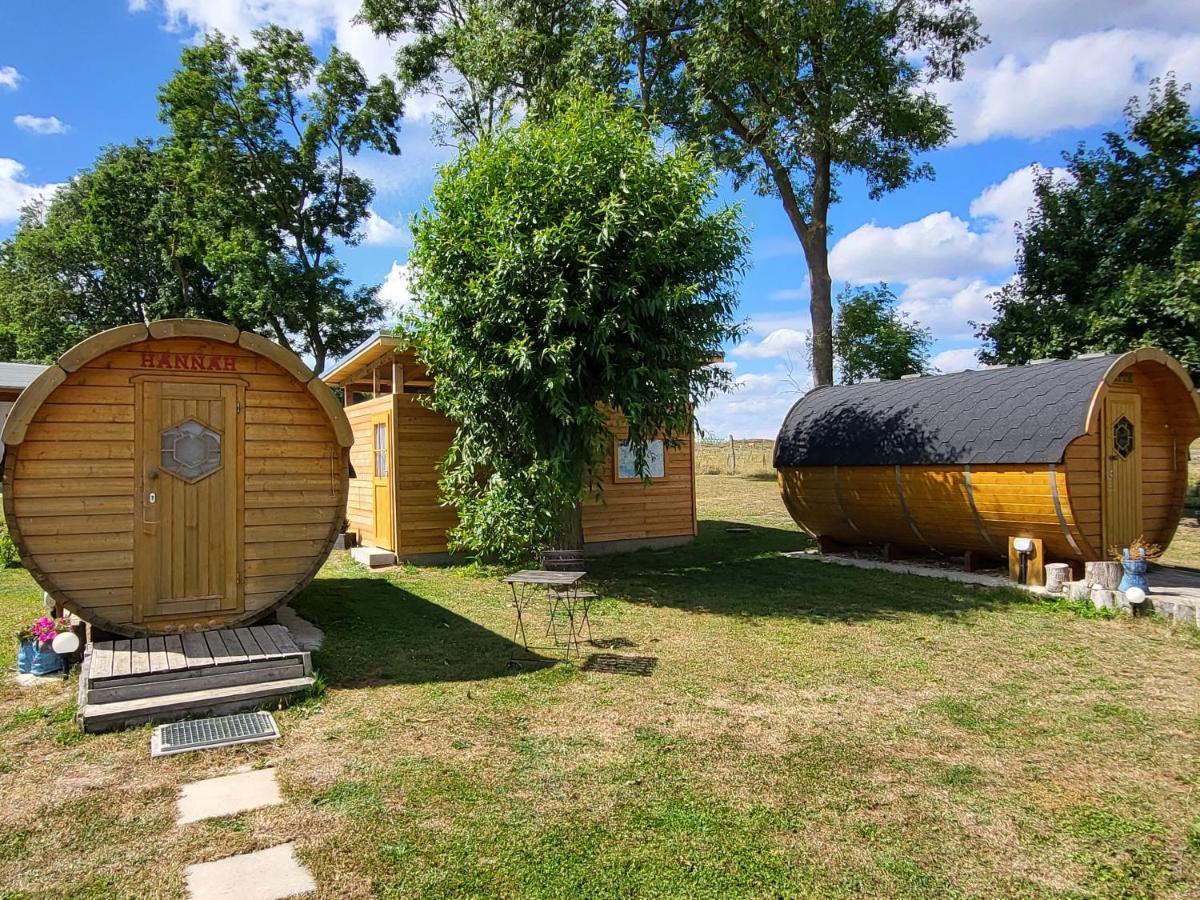 Peenehof Koeppen - Ferienwohnungen & Schlaffaesser Jordenstorf ภายนอก รูปภาพ